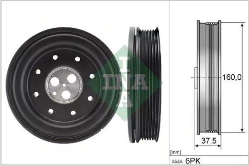 Belt Pulley, crankshaft Schaeffler INA 544 0134 10)