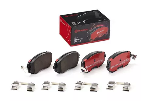 Brake Pad Set, disc brake BREMBO P 78 021X)