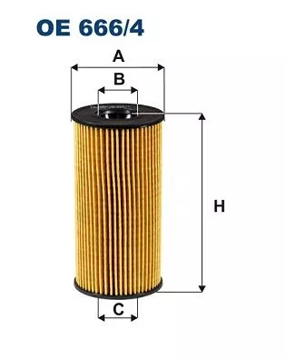 Oil Filter FILTRON OE 666/4)