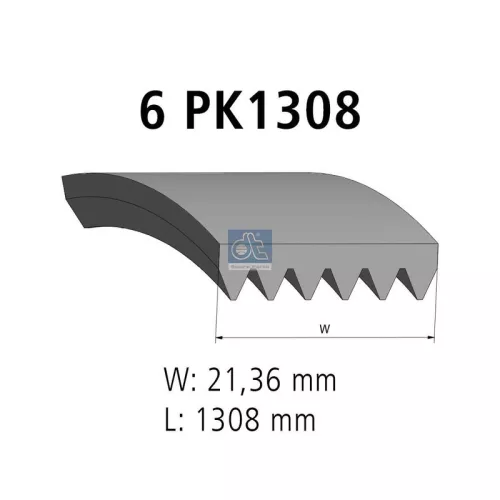 V-ribbed Belt DT Spare Parts 4.81103)
