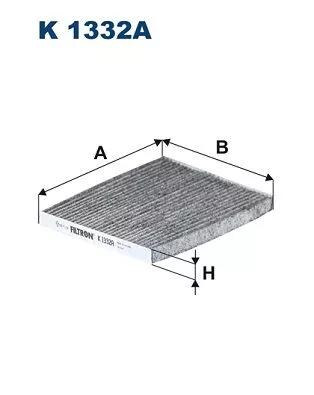 Filter, cabin air FILTRON K 1332A)