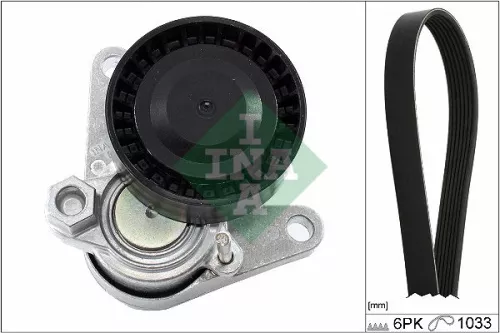V-ribbed Belt Set Schaeffler INA 529 0367 10)