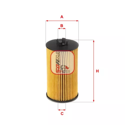 Oil Filter SOFIMA S 5064 PE)