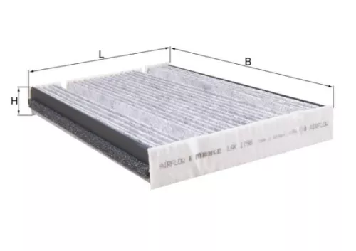 Filter, cabin air KNECHT LAK 1198)