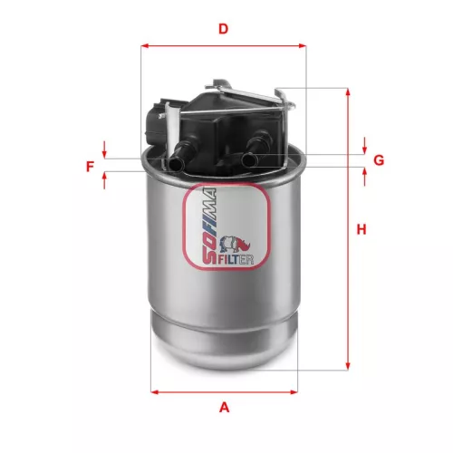 Fuel Filter SOFIMA S 5517 GC)