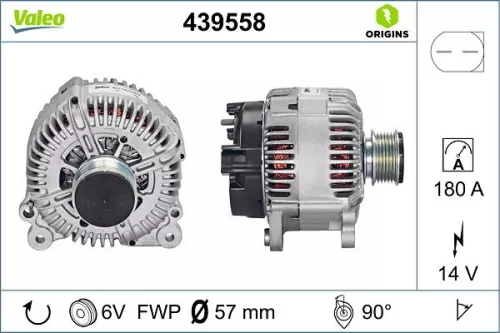 Alternator VALEO 439558)