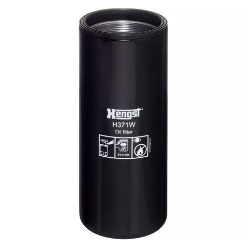 Oil Filter HENGST FILTER H371W)