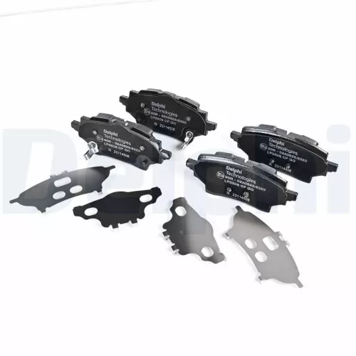 Brake Pad Set, disc brake DELPHI LP3608)