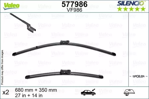 Wiper Blade VALEO 577986)