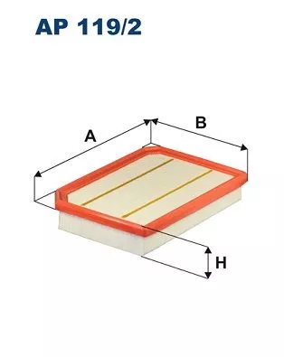 Air Filter FILTRON AP 119/2)