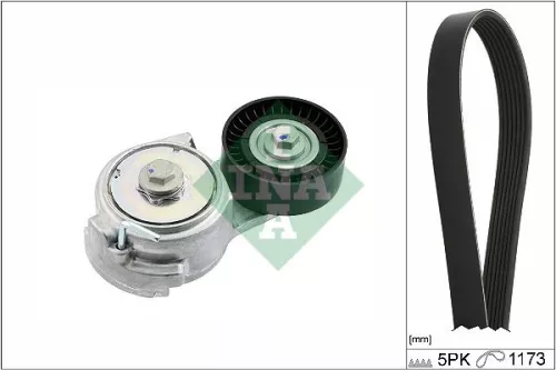 V-ribbed Belt Set Schaeffler INA 529 0478 10)