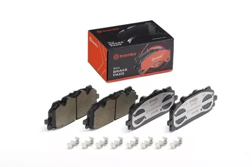 Brake Pad Set, disc brake BREMBO P 85 165X)