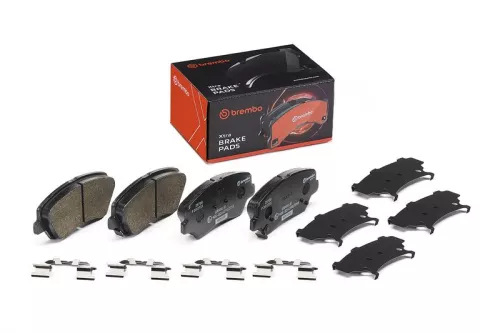 Brake Pad Set, disc brake BREMBO P 30 073X)