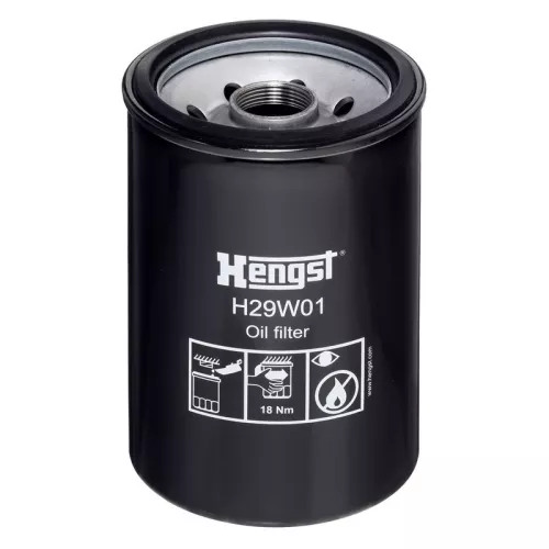 Oil Filter HENGST FILTER H29W01)