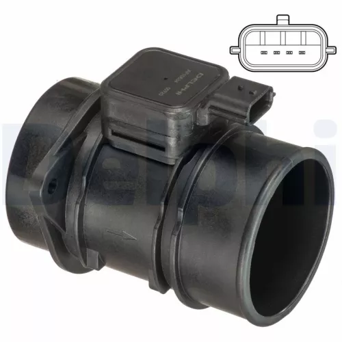 Mass Air Flow Sensor DELPHI AF10634-12B1)