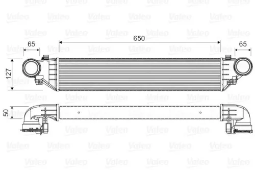 Charge Air Cooler VALEO 817760)
