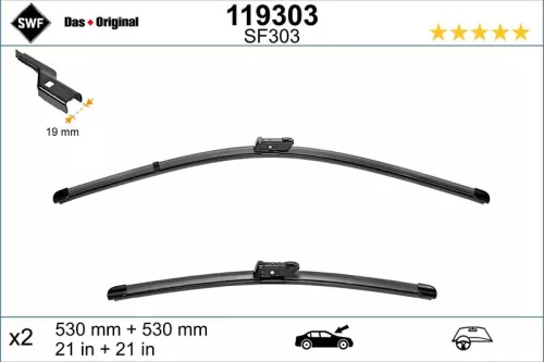 Wiper Blade SWF 119303)