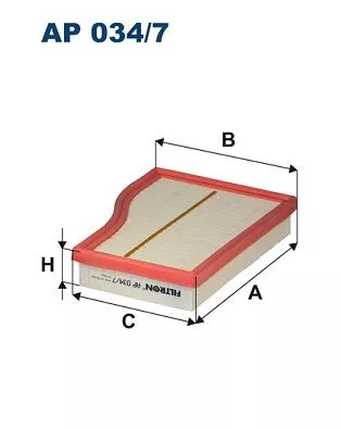 Air Filter FILTRON AP 034/7)