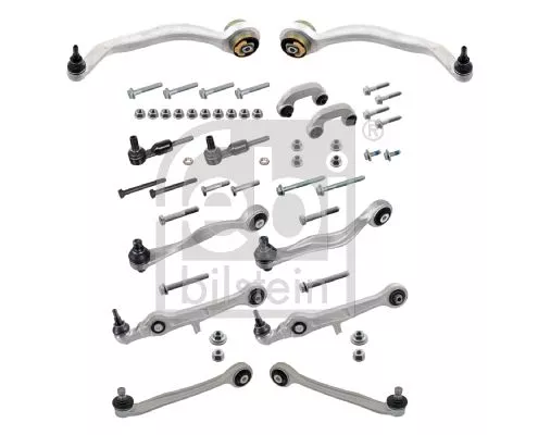 Control/Trailing Arm Kit, wheel suspension FEBI BILSTEIN 176262)