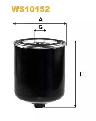 Air Dryer Cartridge, compressed-air system WIX FILTERS WS10152)