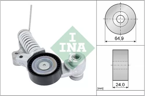 Belt Tensioner, V-ribbed belt Schaeffler INA 534 0702 10)