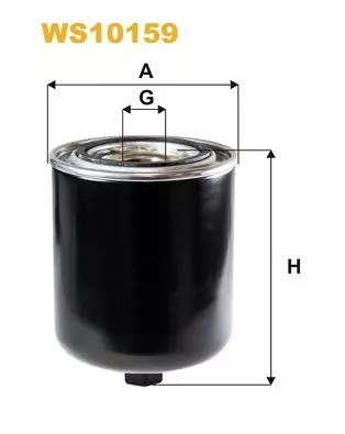 Air Dryer Cartridge, compressed-air system WIX FILTERS WS10159)