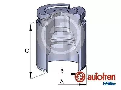 Piston, brake caliper AUTOFREN SEINSA D025786)