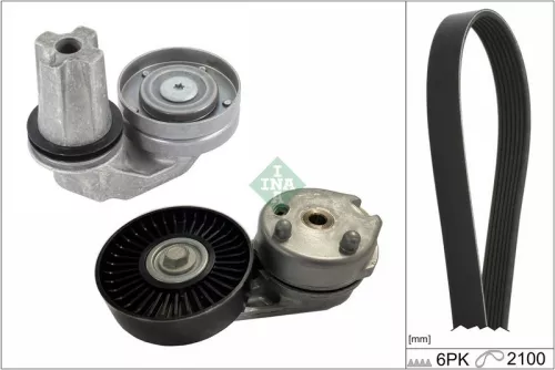 V-ribbed Belt Set Schaeffler INA 529 0422 10)