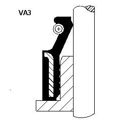 Seal Ring, valve stem CORTECO 49472894)