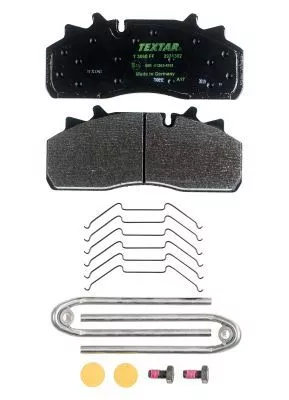 Brake Pad Set, disc brake TEXTAR 2931302)