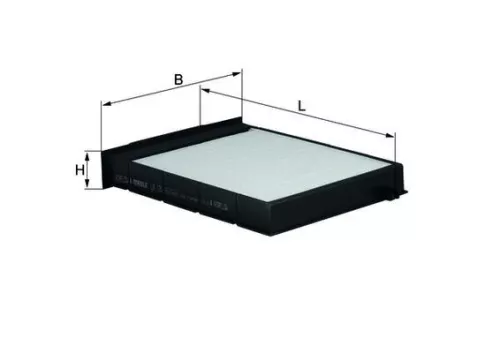 Filter, cabin air KNECHT LA 175)