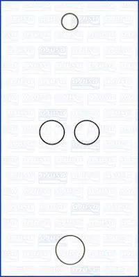 Gasket Set, oil cooler AJUSA 77008200)