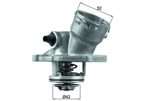 Thermostat, coolant MAHLE TM 45 100D)