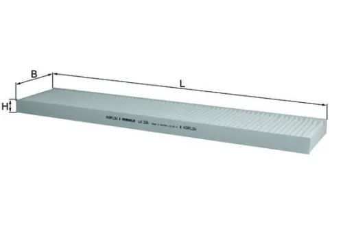 Filter, cabin air KNECHT LAK 490)