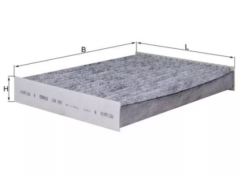 Filter, cabin air KNECHT LAK 891)