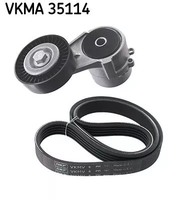 V-ribbed Belt Set SKF VKMA 35114)