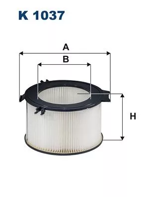 Filter, cabin air FILTRON K 1037)