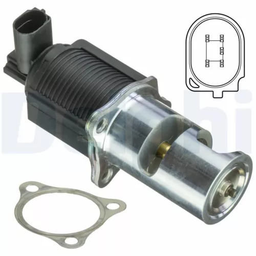 EGR Valve DELPHI EG10405-12B1)