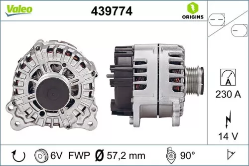 Alternator VALEO 439774)