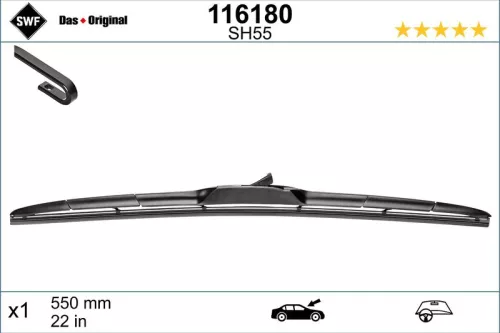 Wiper Blade SWF 116180)