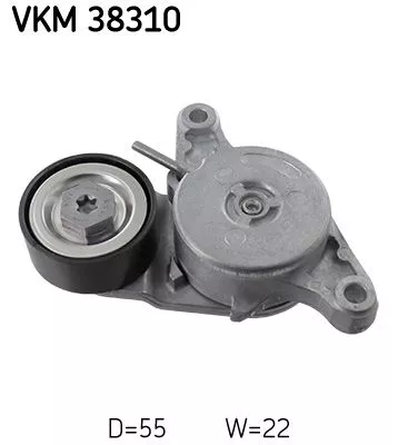 Belt Tensioner, V-ribbed belt SKF VKM 38310)