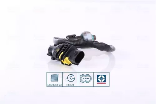 Pressure Switch, air conditioning NISSENS 301025)