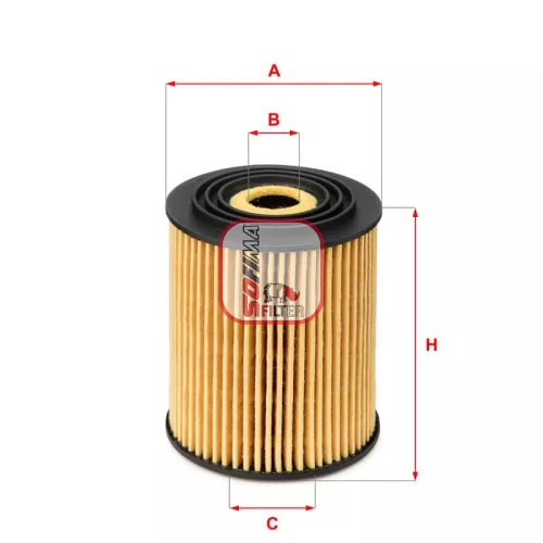 Oil Filter SOFIMA S 5034 PE)