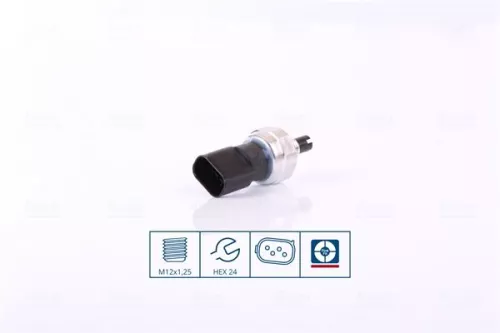 Pressure Switch, air conditioning NISSENS 301080)