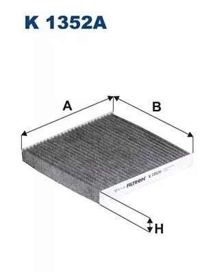 Filter, cabin air FILTRON K 1352A)