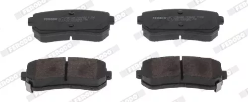Brake Pad Set, disc brake FERODO FDB4986)