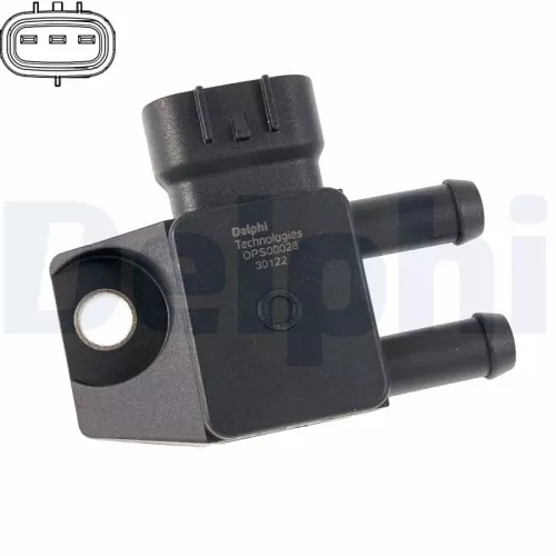 Sensor, exhaust pressure DELPHI DPS00028-12B1)
