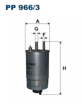Fuel Filter FILTRON PP 966/3)