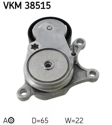 Belt Tensioner, V-ribbed belt SKF VKM 38515)
