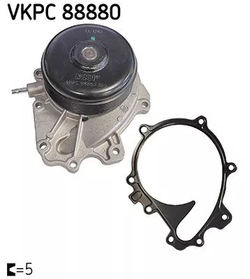 Water Pump, engine cooling SKF VKPC 88880)